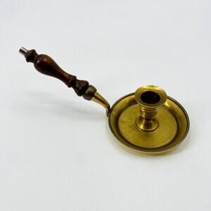 Vintage Handheld Candlestick Holder
